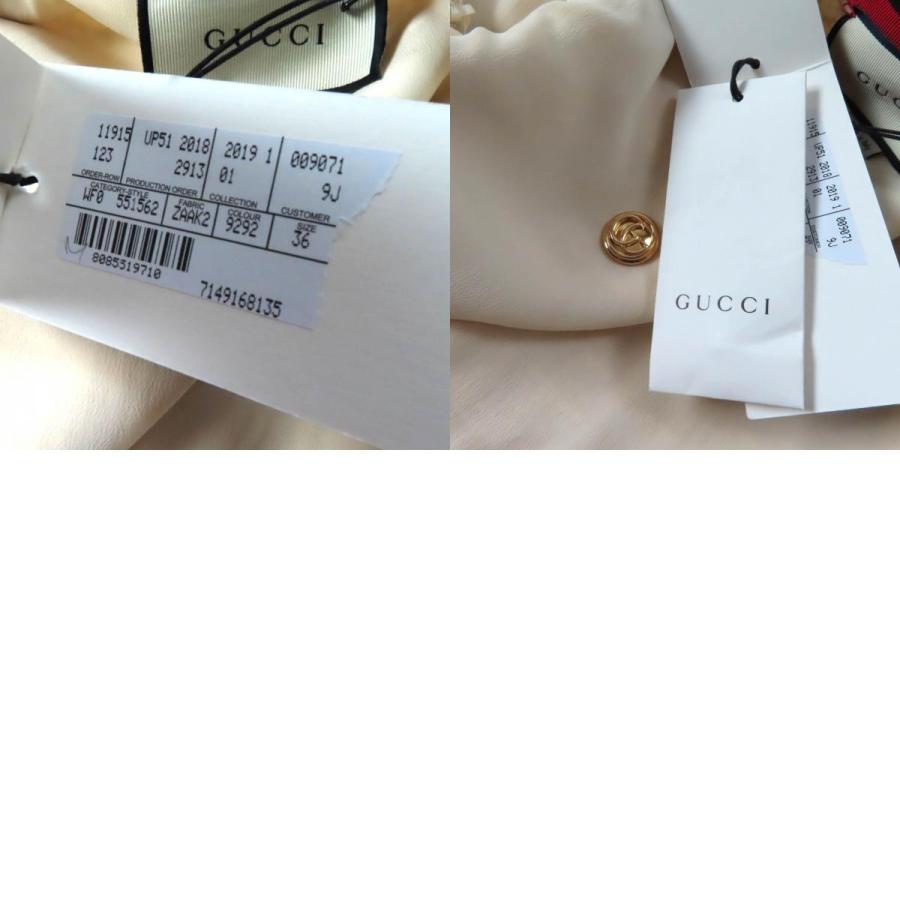 GUCCI（グッチ） 極美品☆GUCCI 19SS 551562 GGボタン付 ウェブライン 