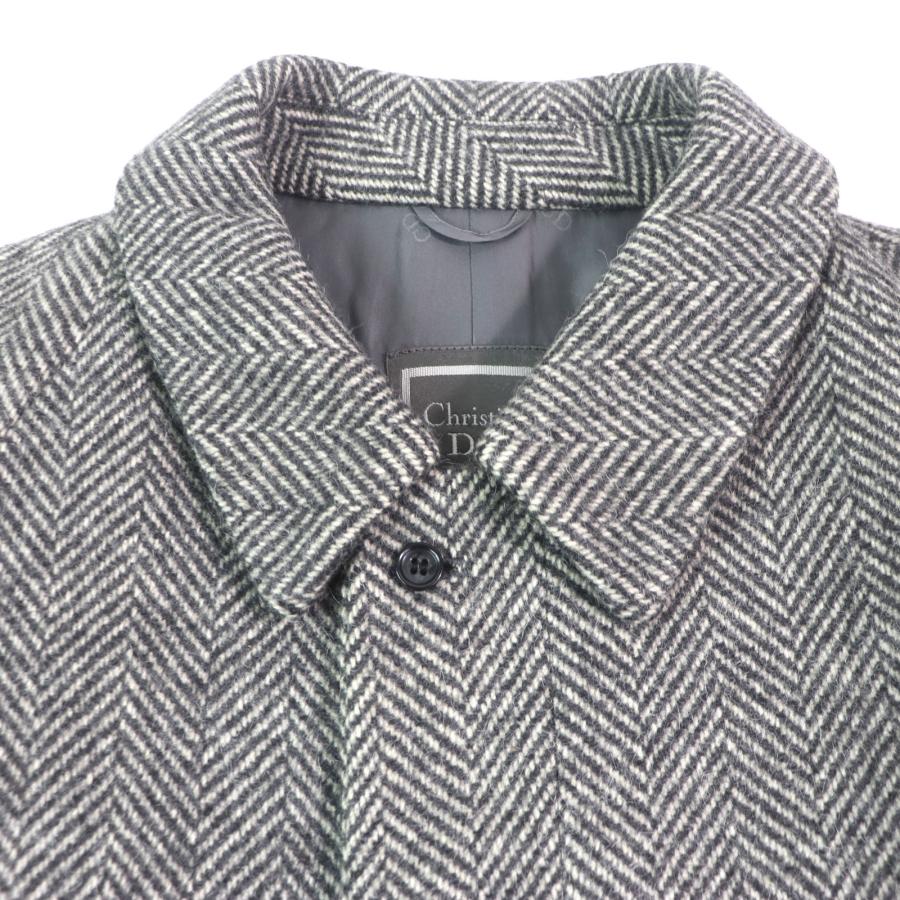 【未使用品】Christian Dior MONSIEUR アルパカ コート 極美品▽Christian Dior MONSIEUR クリスチャンディオール