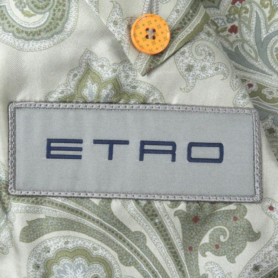 ETRO（エトロ） 極美品□ETRO ウィンドウペン 裏シルク/ペイズリー柄