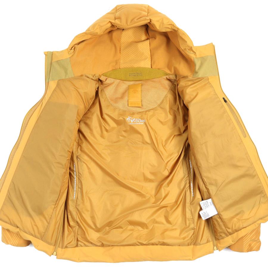 DESCENTE デサント ゴルフ フルジップ ダウン ジャケット S イエロー 中古・古着通販】DESCENTE GOLF (デサントゴルフ) モバイルサーモ