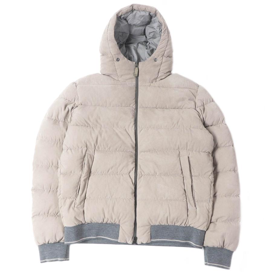 美品□HERNO Resort ヘルノ リゾート 2021年製 PI074UR ロゴプレート  