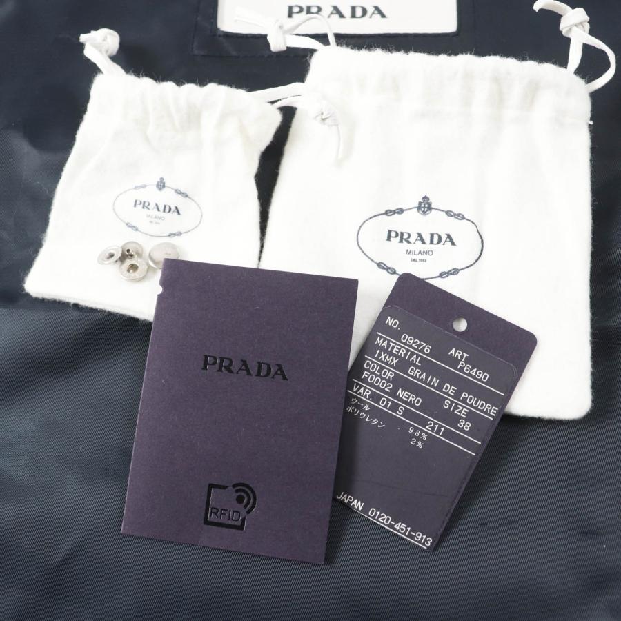 PRADA ガーメント PRADA（プラダ） 未使用品◎PRADA 2021年製 P6490 ウール ロング丈