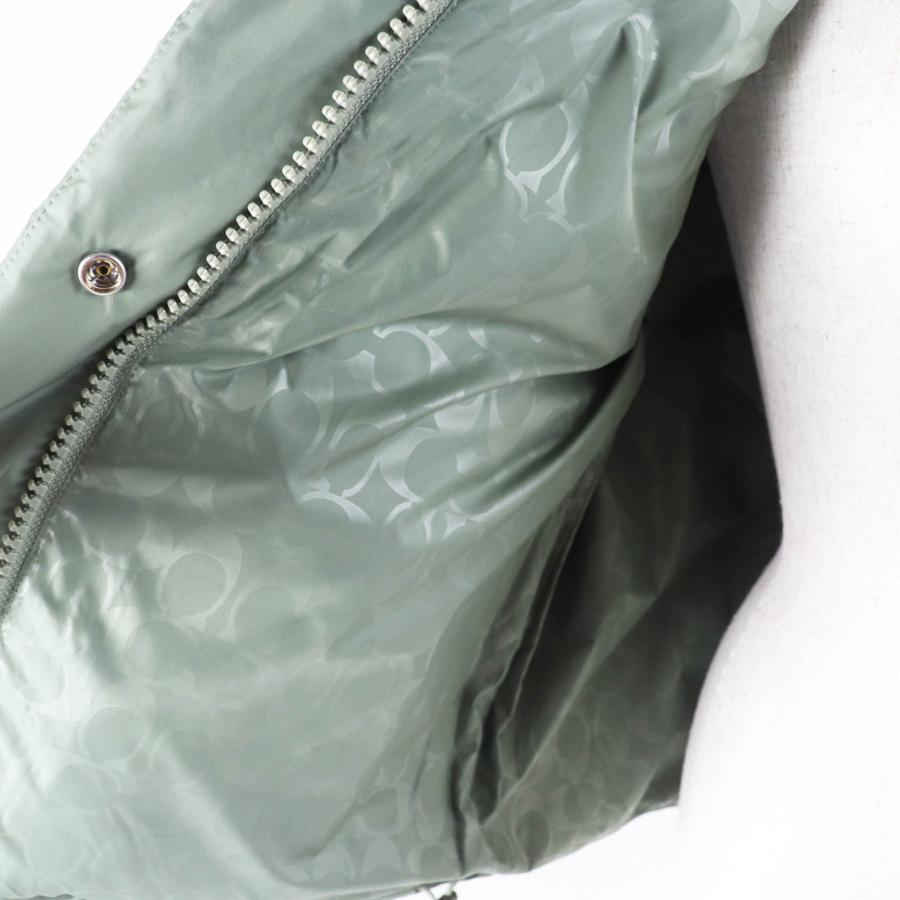 COACH 極美品◎COACH コーチ CL445 裏地シグネチャー柄 フード COACH 極美品◎COACH コーチ CL445 裏地シグネチャー柄 フード