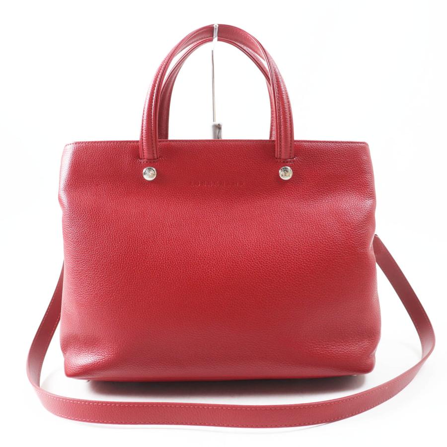 ロンシャンルフローネレザー2wayバッグ