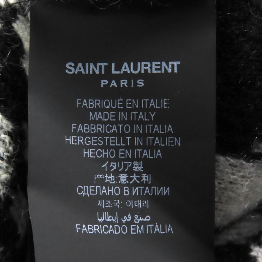 極美品△SAINT LAURENT PARIS サンローランパリ 21AW 690064 Mohair