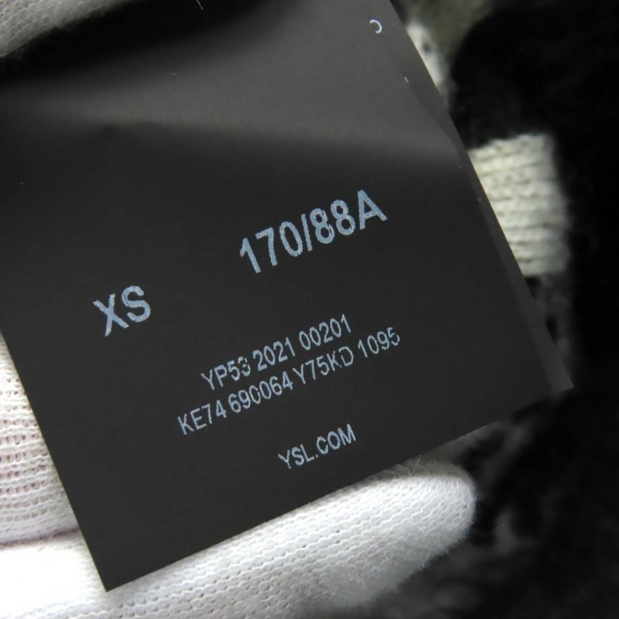極美品△SAINT LAURENT PARIS サンローランパリ 21AW 690064 Mohair