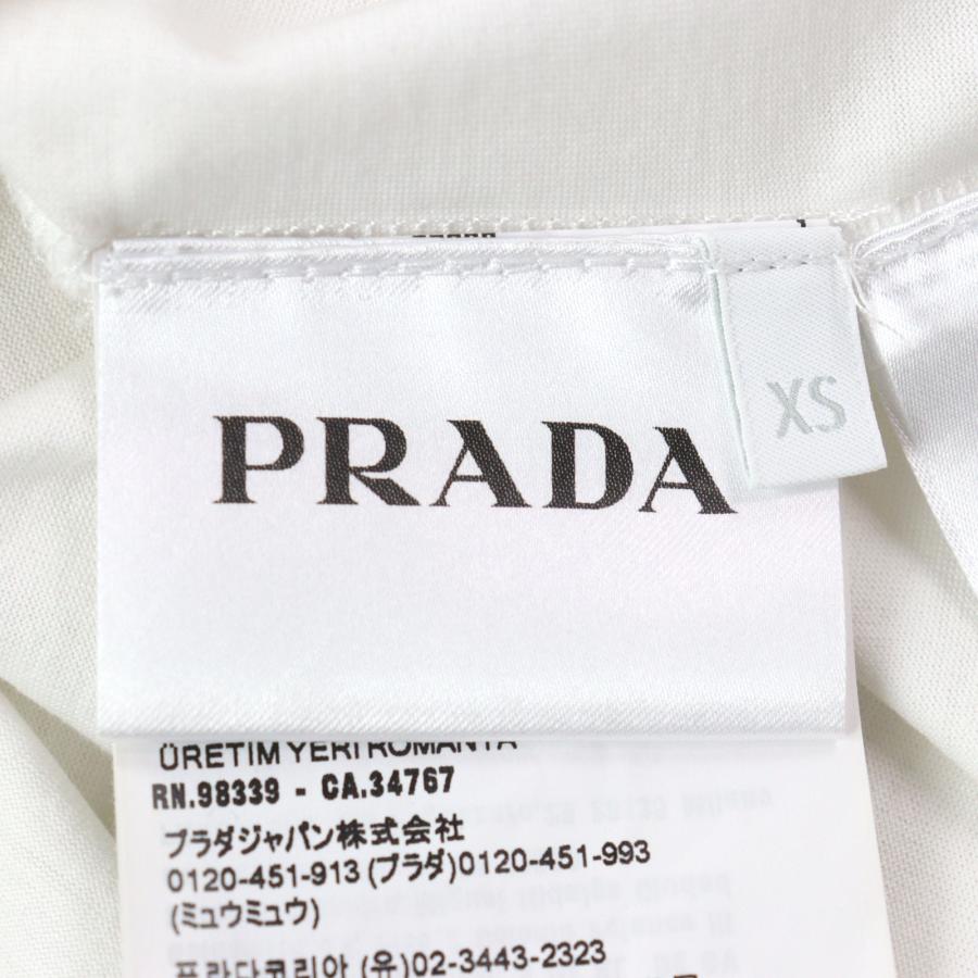 PRADA（プラダ） 極美品○PRADA 24SS UJN884 コットン100% ロゴ刺繍 