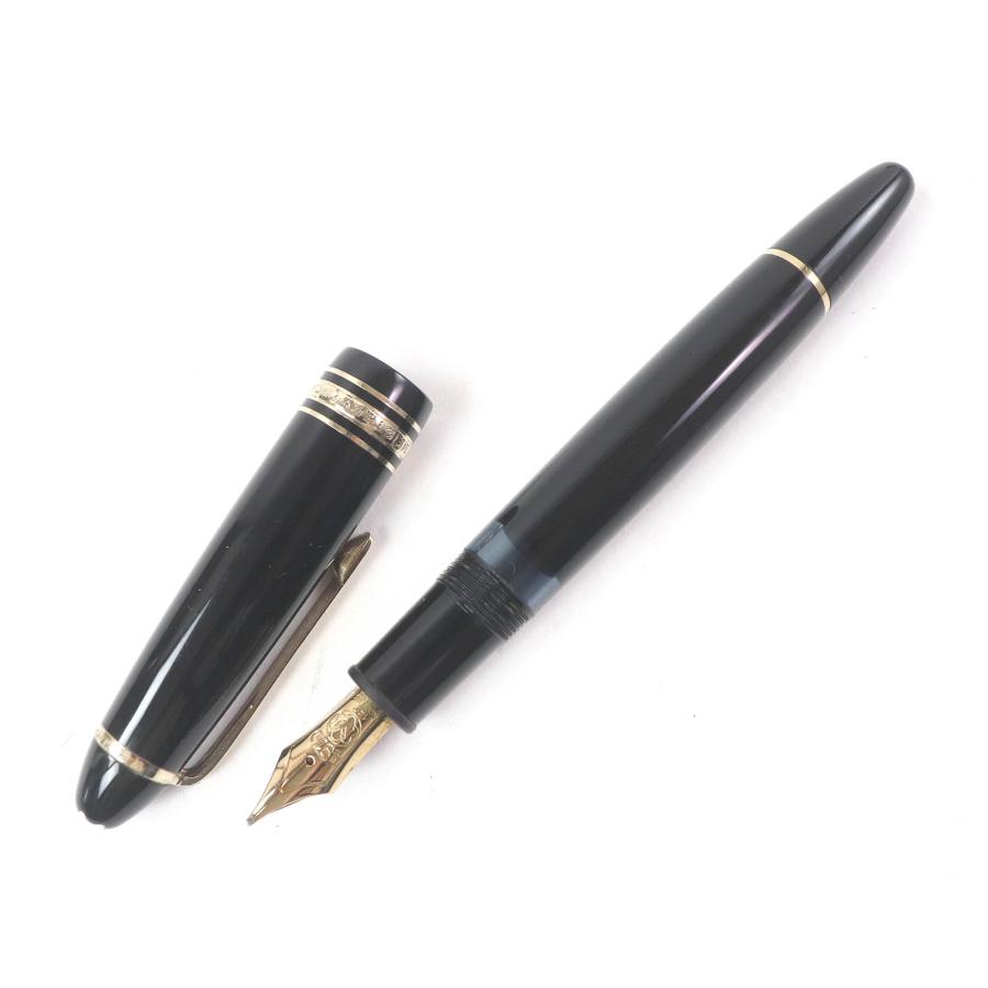 MONTBLANCモンブラン146キャップ式ペン先14KFニブ万年筆ブラック MONTBLANC（モンブラン） 美品□MONTBLANC ペン先14K Bニブ 146 マイ