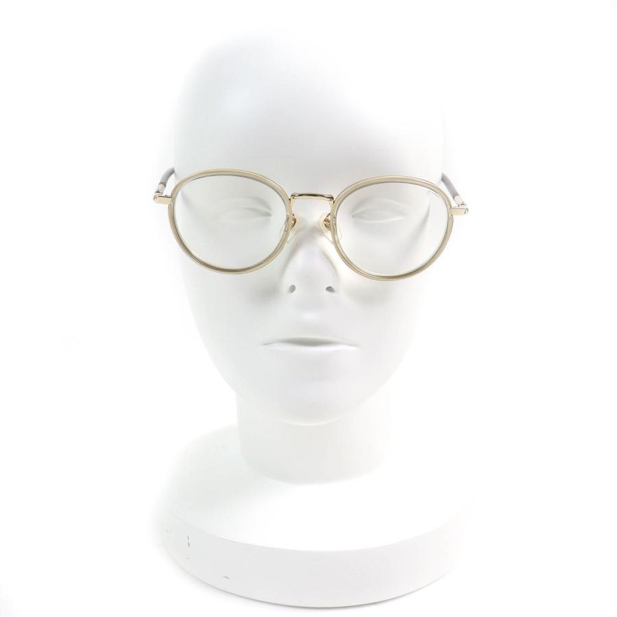 GUCCI 美品△GUCCI グッチ GG03930K POP WEB ラウンドシェイプ メガネ  