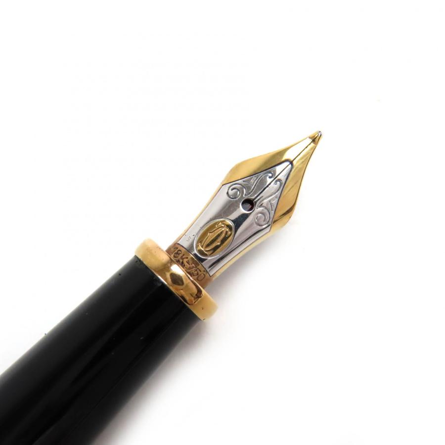Cartier（カルティエ） 良品△Cartier ディアボロ ドゥ ペン先18K M
