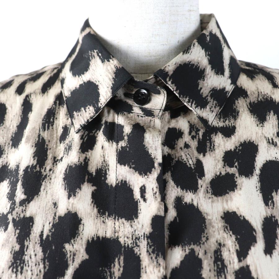 極美品☆SAINT LAURENT PARIS サンローランパリ 465896 シルク100