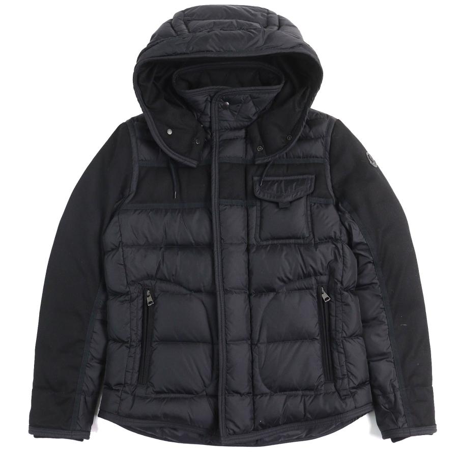 MONCLER 美品△MONCLER モンクレール RYAN ライアン レザーロゴ MONCLER 美品△MONCLER モンクレール RYAN ライアン レザーロゴ