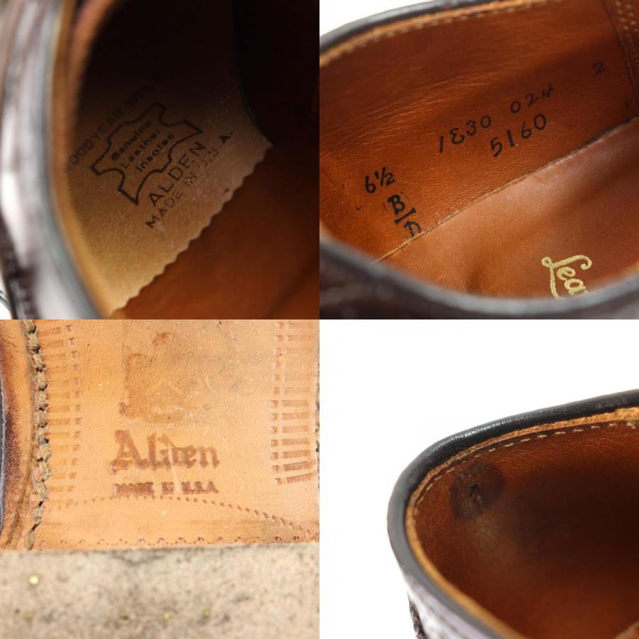 ALDEN（オールデン） 美品○ALDEN 5160 Leather Soul別注 レザーソウル