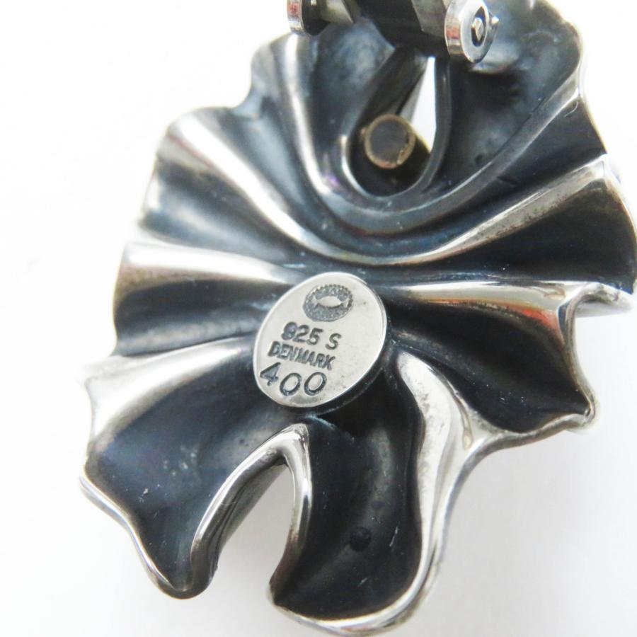 美品◎Georg Jensen ジョージジェンセン 400 コンビ 大ぶり 美品◎Georg Jensen ジョージジェンセン 400 コンビ 大ぶり