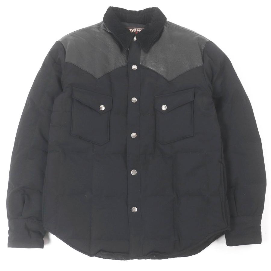 美品□SUGAR CANE シュガーケーン SC12342 レザーヨーク 牛革 襟 