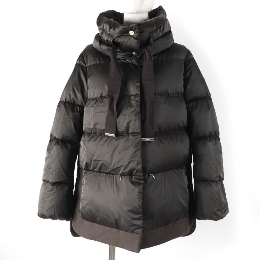 HERNO 美品☆Herno ヘルノ 2022年製 PI001556D SATIN & CITY GLAMOUR サテン シティ グラマー ...