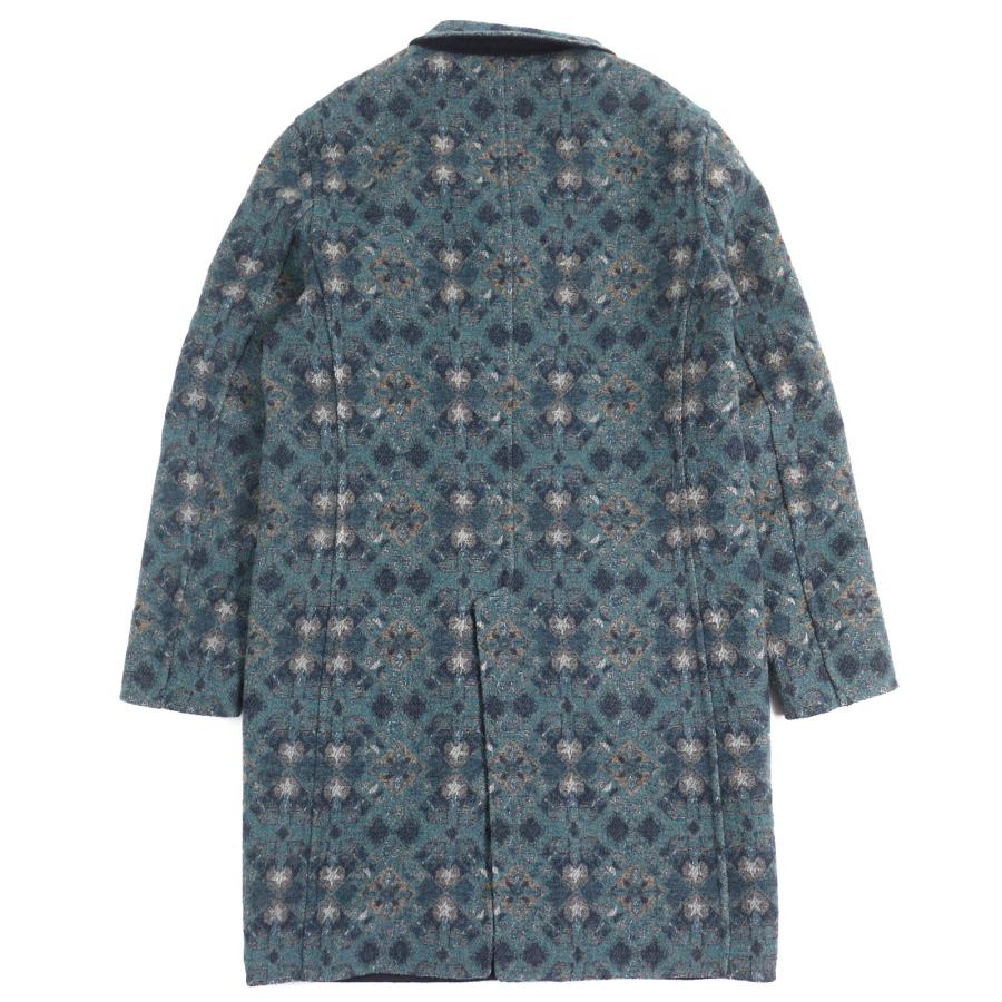 ETRO（エトロ） 美品△ETRO 22AW ウール100％ ロゴボタン 無地 総柄