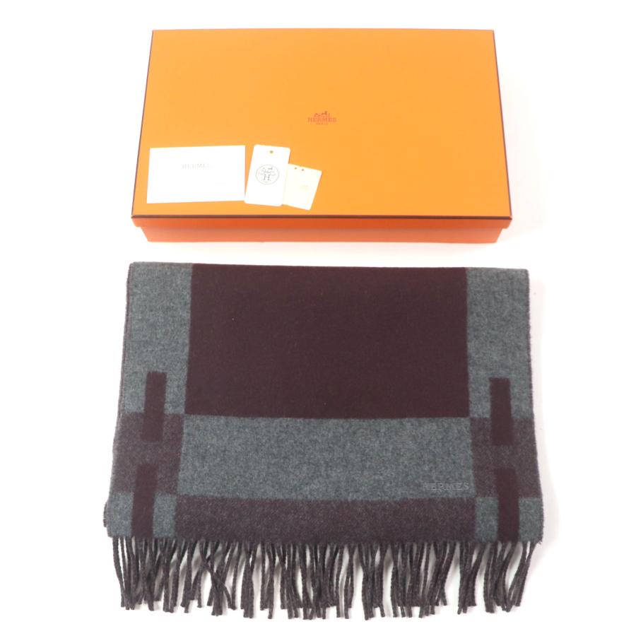 HERMES（エルメス） 極美品▽HERMES Hパッサン カシミヤ100% 現行品