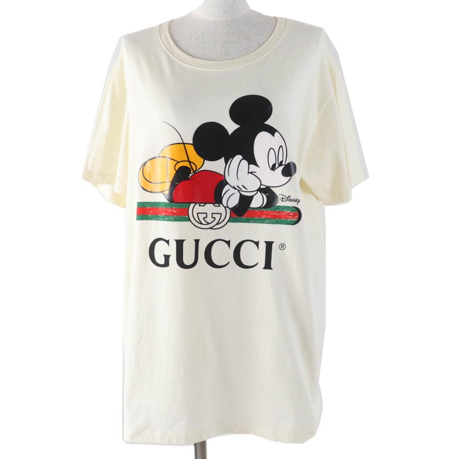 ★美品★ GUCCI × Disney ミッキーマウス Tシャツ GUCCI x Disney Cotton T-shirt Pink Mickey Mouse - Size Men's XS