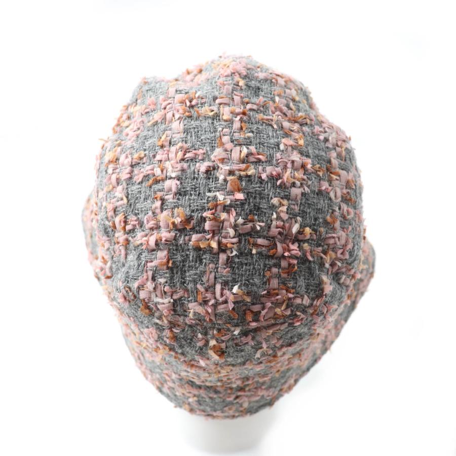 CHANEL ベルベットキャスケット　正規品　極美品　未使用品　翌日発送 CV Select【シーブイセレクト】ベルト付き安全ピンクロス