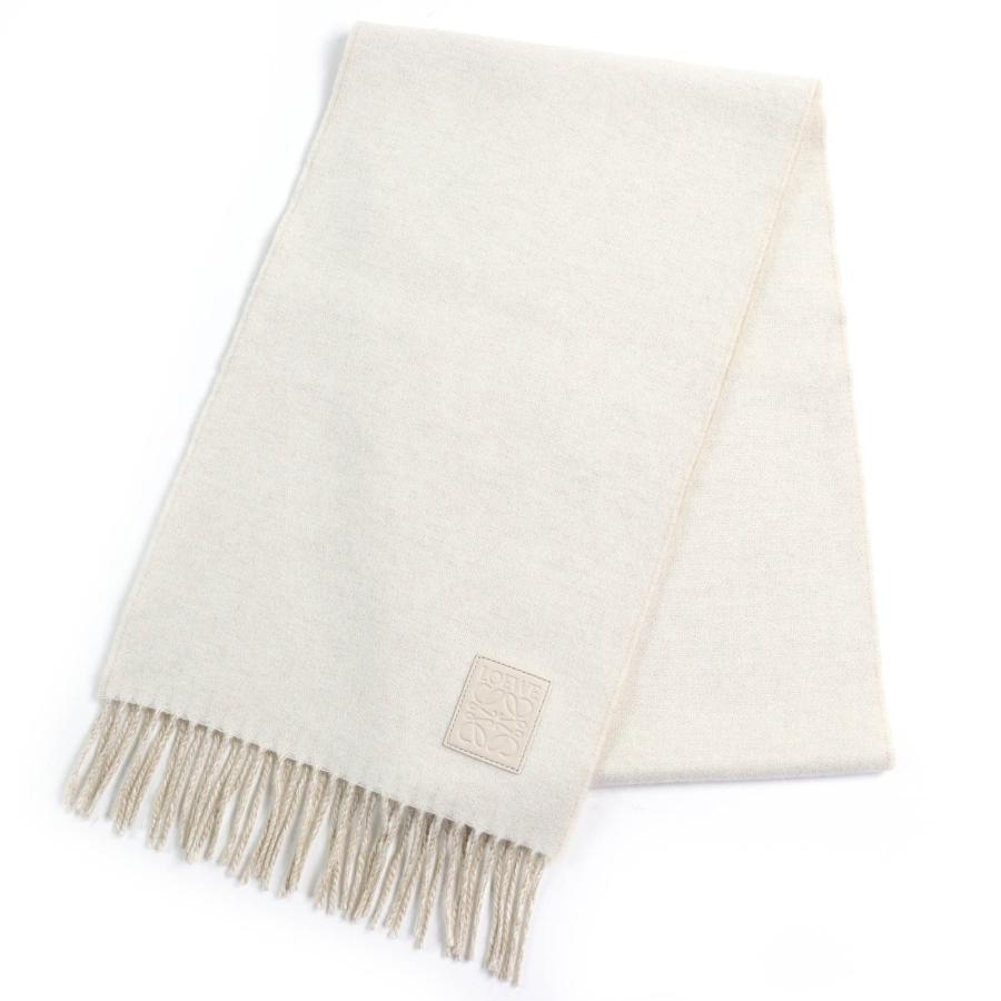 LOEWE ウール＆カシミヤ マフラー すしや】LOEWE ロエベ バイカラー マフラー LOEWE】ロエベ バイカラー