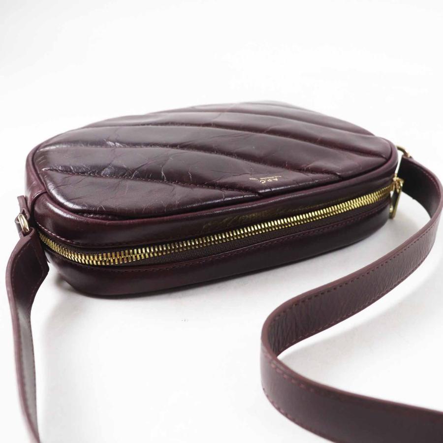 A.P.C.（アーペーセー） 極美品◎A.P.C. キルティング バケッタレザー