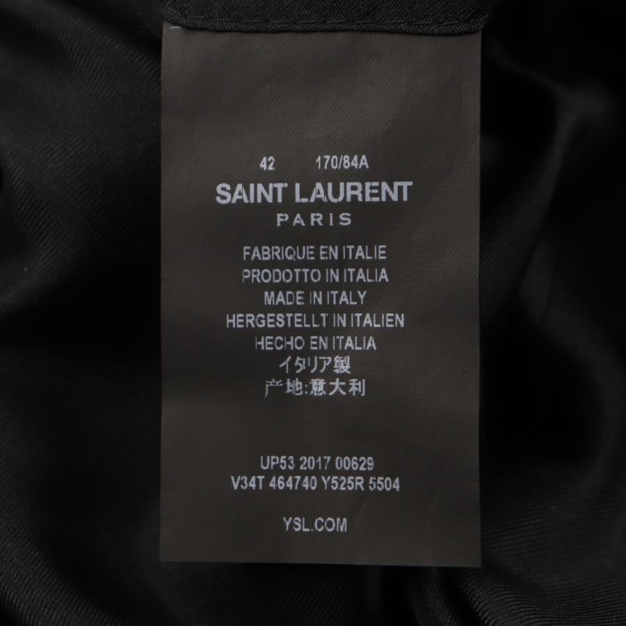 極美品▽SAINT LAURENT PARIS サンローランパリ 464740 ベロア