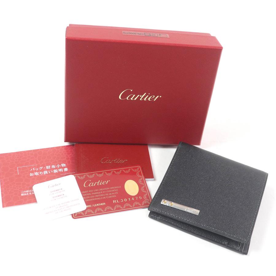 Cartier 極美品□Cartier カルティエ サントス ドゥ レザー 二 Cartier 極美品□Cartier カルティエ サントス ドゥ レザー 二