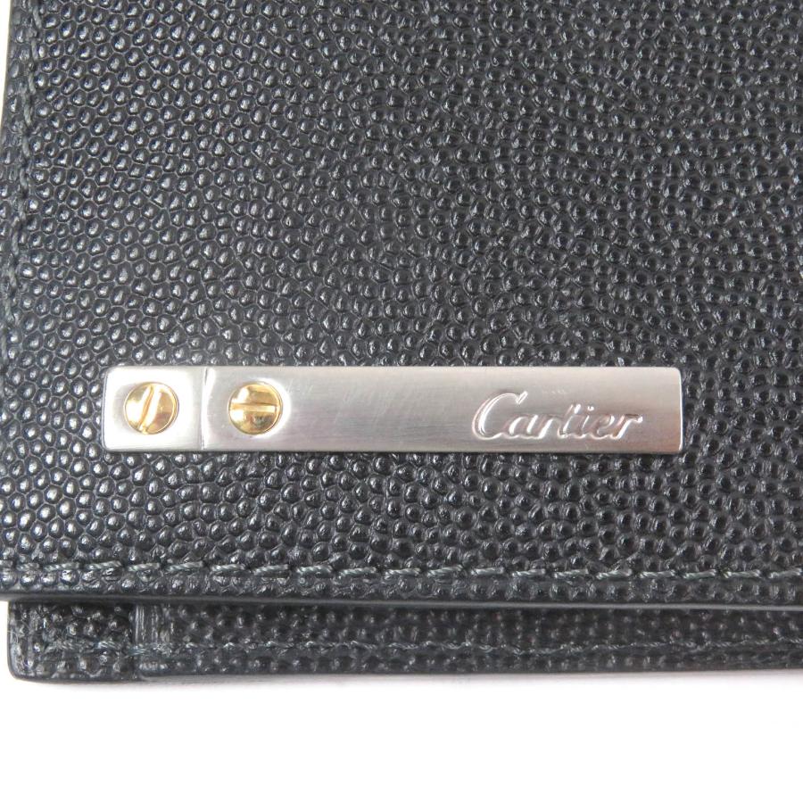 Cartier 極美品□Cartier カルティエ サントス ドゥ レザー 二 Cartier 極美品□Cartier カルティエ サントス ドゥ レザー 二