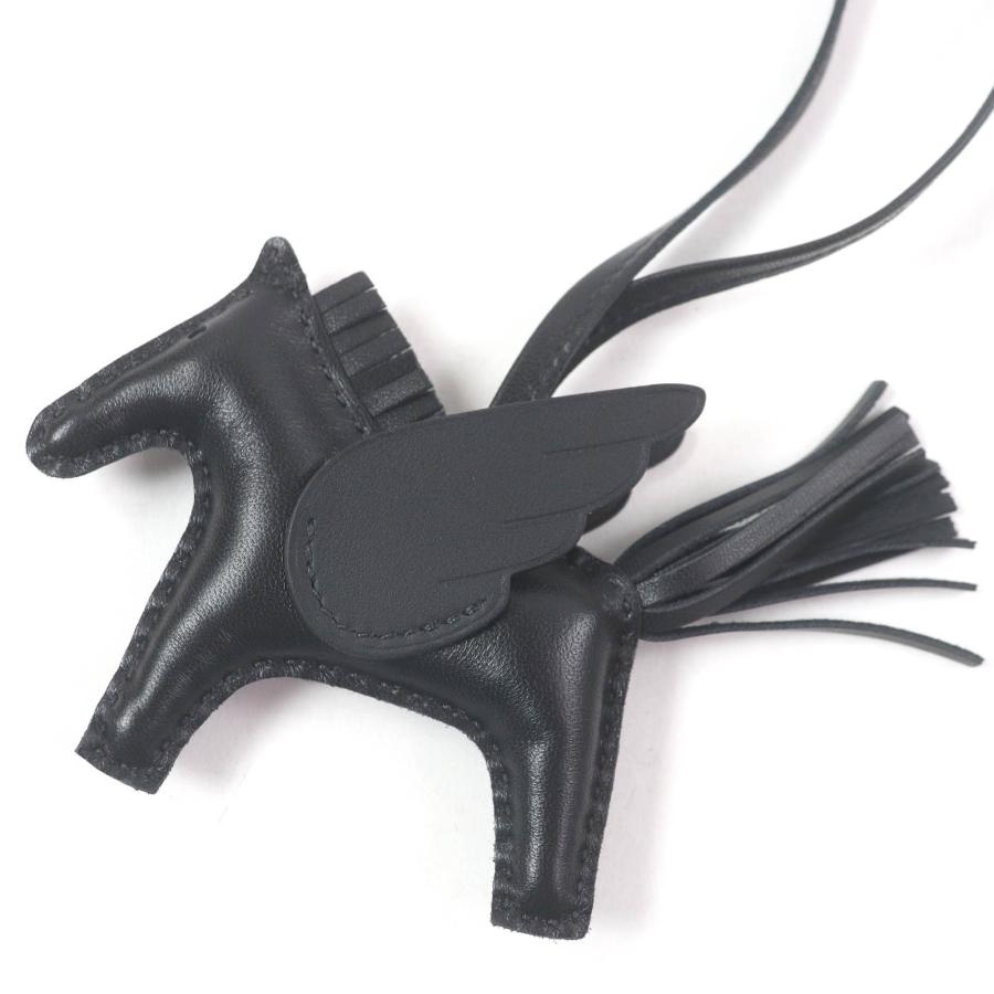 極美品□HERMES エルメス アニョーミロ ロデオチャーム PM ペガサス レザー ストラップ バッグチャーム W刻印 イタリア製 レディース HERMES（エルメス） 極美品□HERMES アニョーミロ ロデオチャーム PM