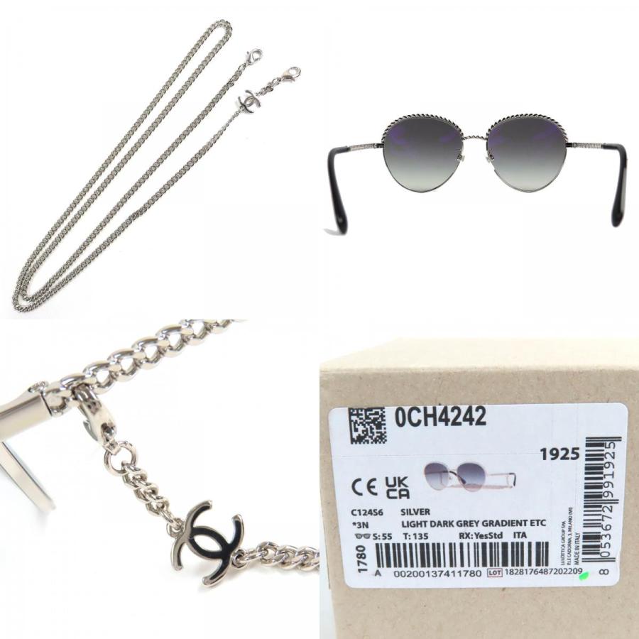 CHANEL（シャネル） 極美品△CHANEL 4242 c.124/S6 ココマーク