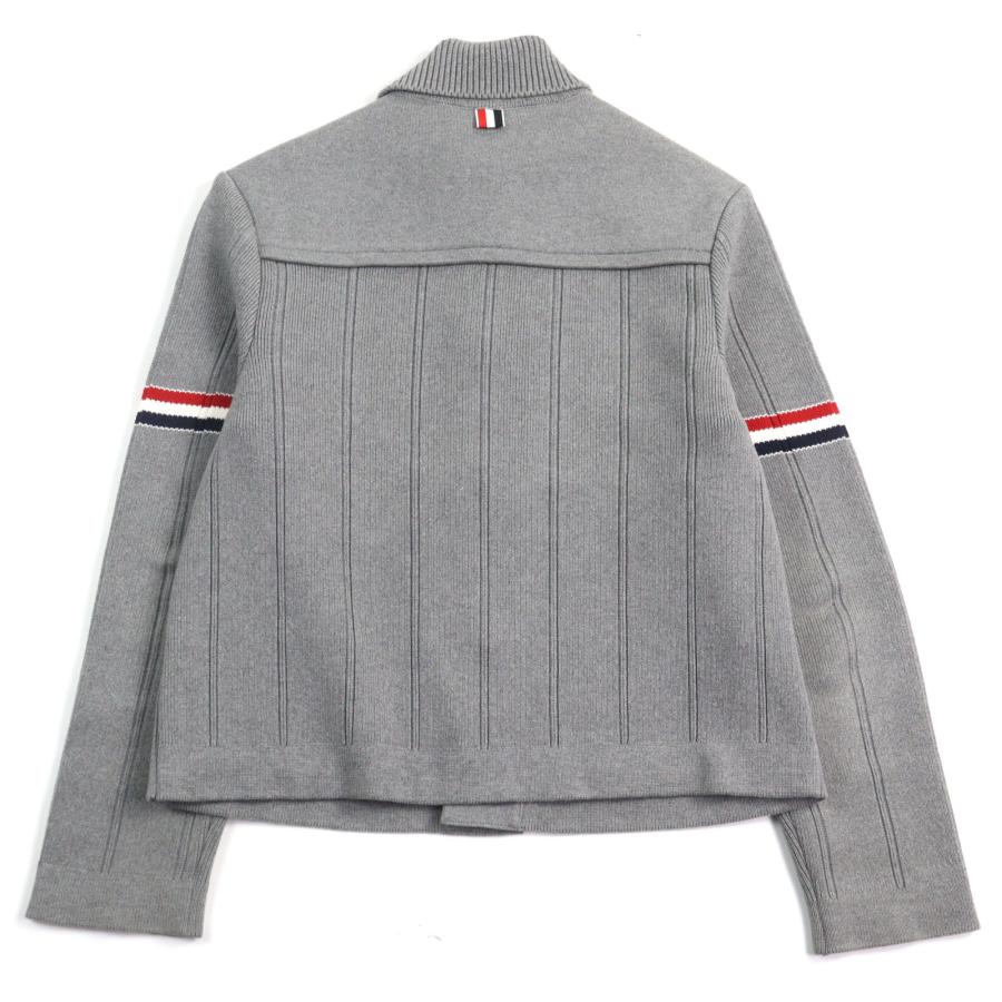 美品○THOM BROWNE トムブラウン MKJ113A ダブルフェイスコットンカシミアショールカラージャケット 1 伊製 正規品 メンズ 定価411400円の画像