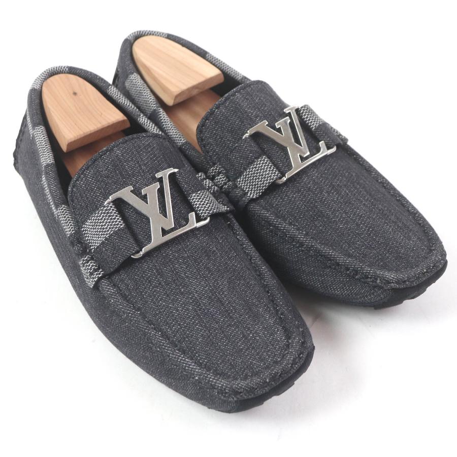 ルイヴィトン　ドライビングシューズ　モンテカルロライン　LVロゴ　希少　サイズ9 LOUIS VUITTON（ルイ・ヴィトン） 極美品□LOUIS VUITTON 2022年製