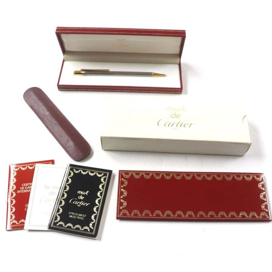 Cartier（カルティエ） 美品▽Cartier ラブ ドゥ ヘアライン ロゴ刻印