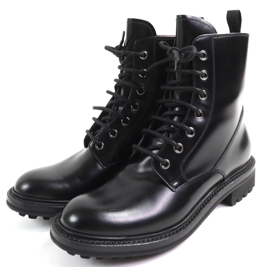 極美品△CHURCHS チャーチ NANALAH LW レースアップ レザー アンクルブーツ ショートブーツ ブラック 37 箱・保存袋付き レディース Church's（チャーチ） 極美品△CHURCHS NANALAH LW レースアップ