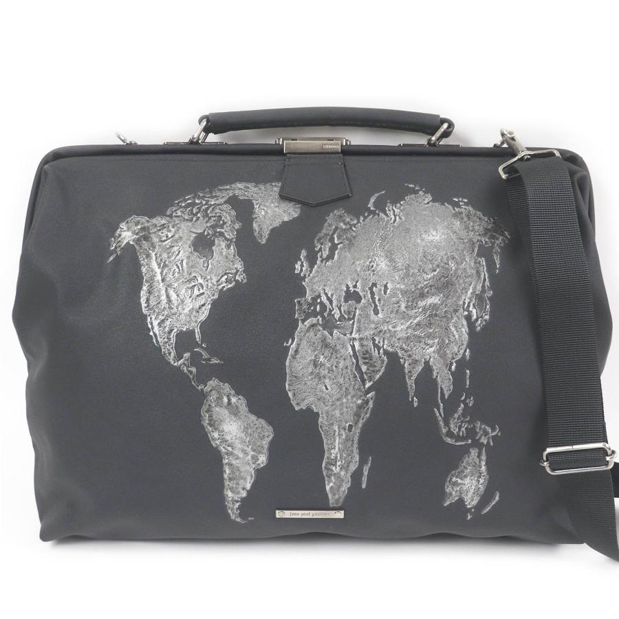 美品□JEAN-PAUL GAULTIER ジャンポールゴルチエ 世界地図 ワールドマップ ロゴプレート付き 2WAY ショルダーバッグ ブラック メンズ 美品□JEAN-PAUL GAULTIER ジャンポールゴルチエ 世界地図 ワールド