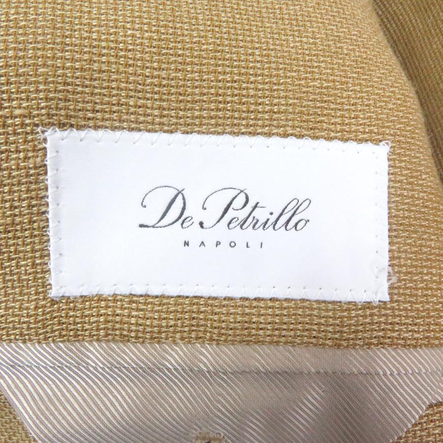 未使用品□DE PETRILLO デペトリロ ウール リネン シングル