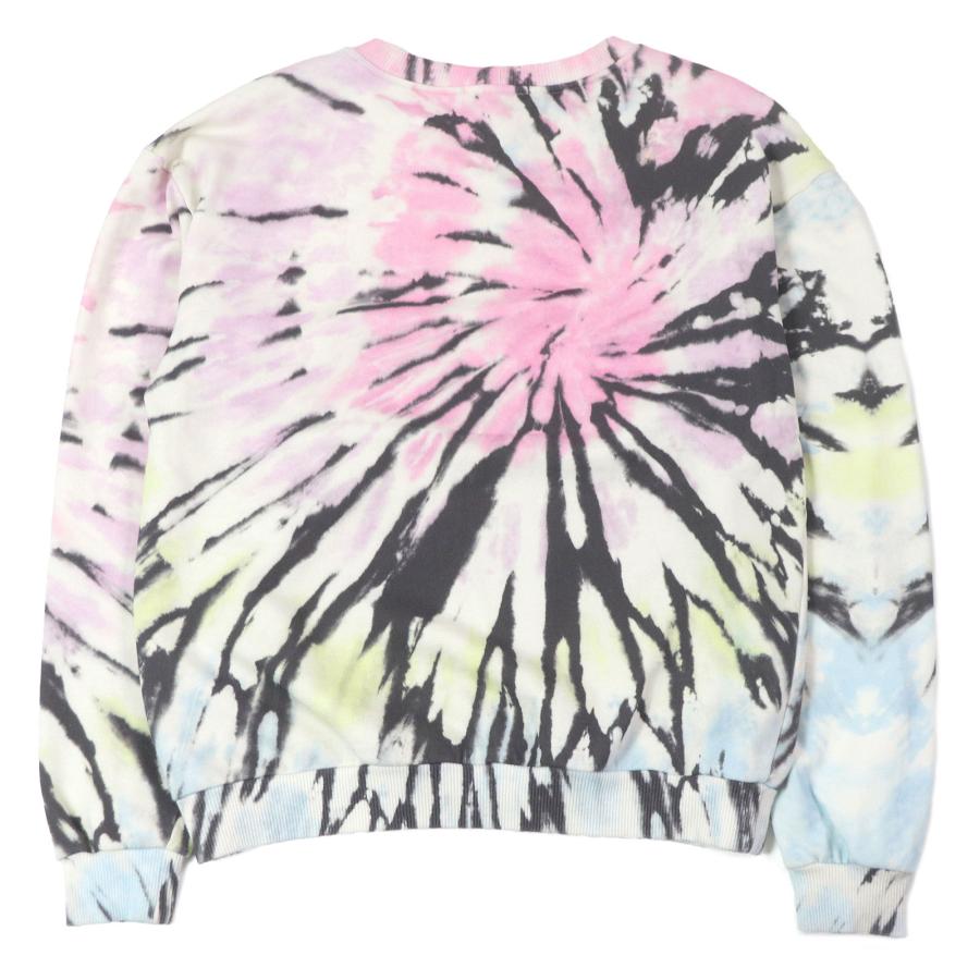 美品□CELINE セリーヌ 23SS 2Y53C647V LOOSE TIE DYE SWEAT SHIRT トレーナー スウェットシャツ ピンク系 S イタリア製 正規品 メンズ CELINE（セリーヌ） 美品□CELINE 23SS 2Y53C647V LOOSE TIE DYE SWEAT