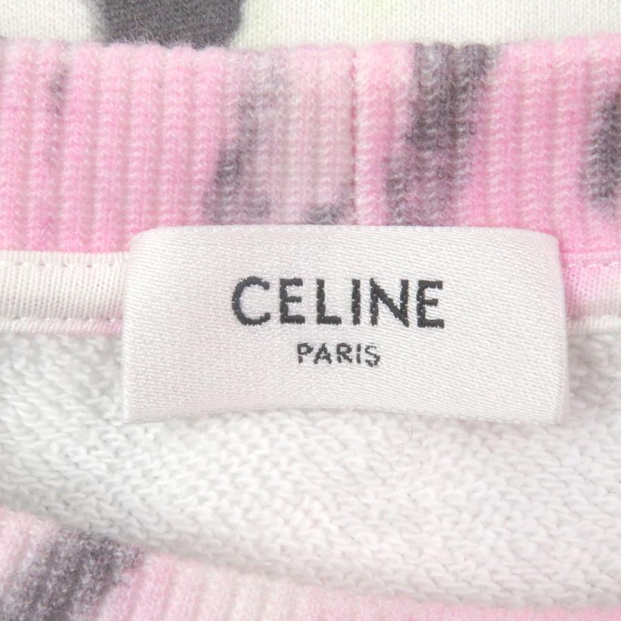 CELINE（セリーヌ） 美品□CELINE 23SS 2Y53C647V LOOSE TIE DYE SWEAT