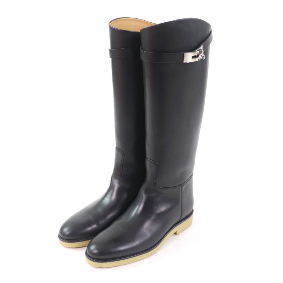 希少✨ HERMES カンガルー革 乗馬ブーツ ロング 25cm 定価30万 希少✨ HERMES カンガルー革 乗馬ブーツ ロング 25cm 定価30万 希少