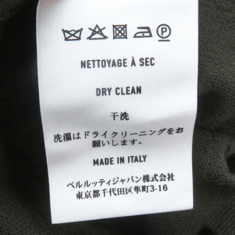 極美品□BERLUTI ベルルッティ ウール100％ カリグラフィ 総柄 ロング