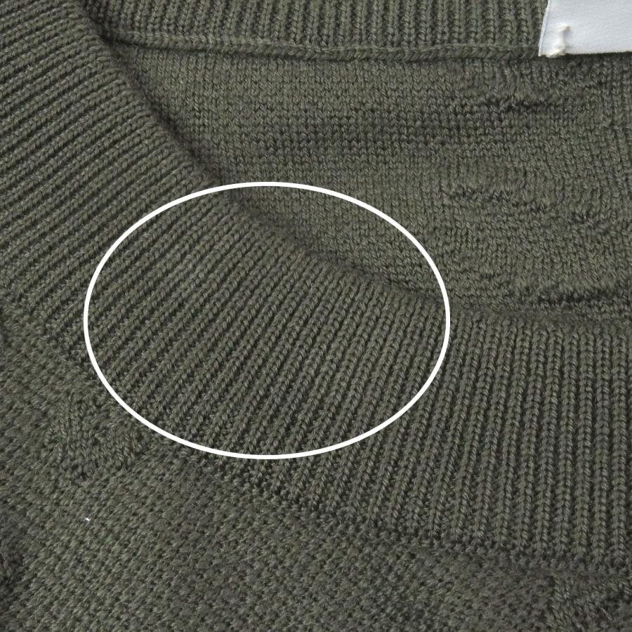 極美品□BERLUTI ベルルッティ ウール100％ カリグラフィ 総柄 ロング