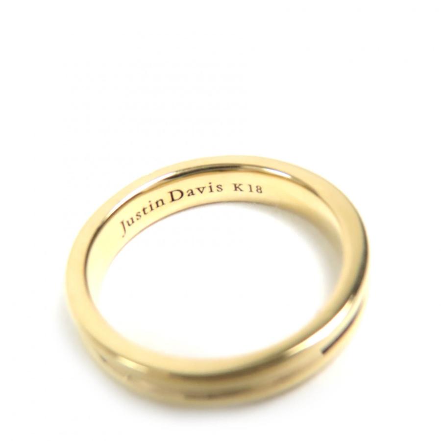 ●美中古 Justin Davis ジャスティン ゴールドクロスクラウンリング JUSTIN DAVIS 極美品△Justin Davis ジャスティンデイビス