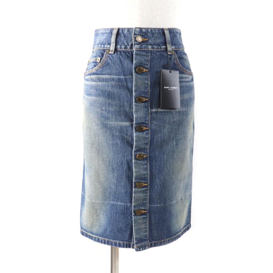 未使用品☆SAINT LAURENT PARIS サンローランパリ 663874 コットン100 