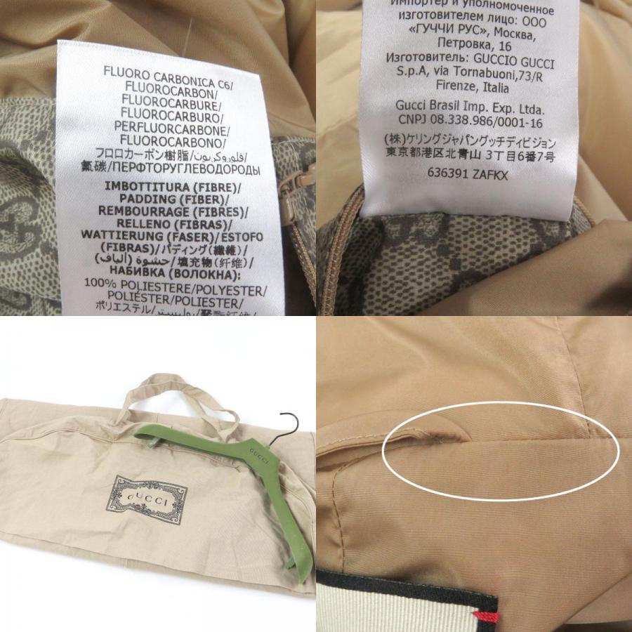 【極上美品】正規店購入品 使用感少なめ GUCCI シルク100% イタリア製 GUCCI（グッチ） 極美品□GUCCI 20AW 636391 GGロゴ総柄 FAKE NOT