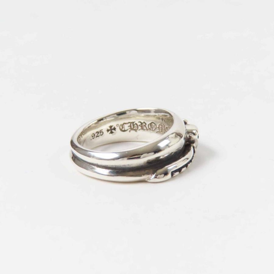 極美品◎CHROME HEARTS クロムハーツ ハーフクラシックダガーリング