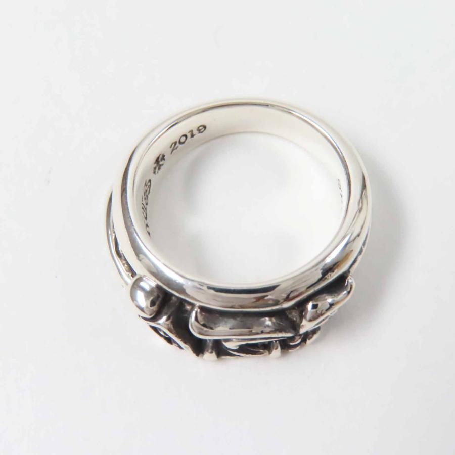 極美品◎CHROME HEARTS クロムハーツ ハーフクラシックダガーリング