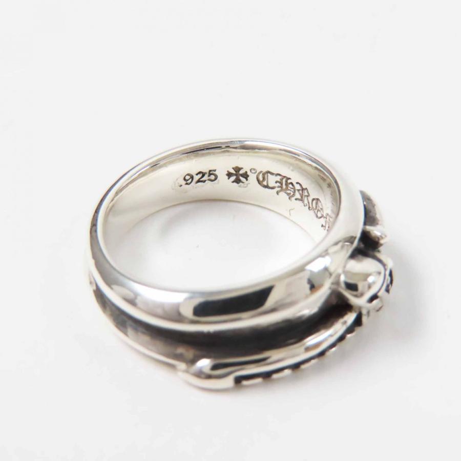 極美品◎CHROME HEARTS クロムハーツ ハーフクラシックダガーリング