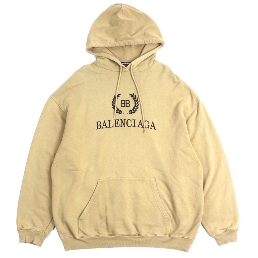 正規 BALENCIAGA バレンシアガ ロゴ パーカー