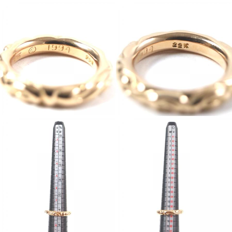 [極美品] クロムハーツ　スクロールバングル#2　Lサイズ 極美品] クロムハーツスクロールバングル#2Lサイズ